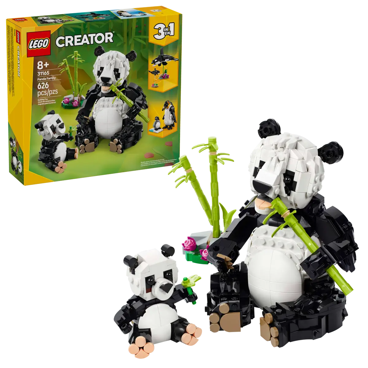 Lego Creator – Fauna Salvaje Familia de Pandas (31165)